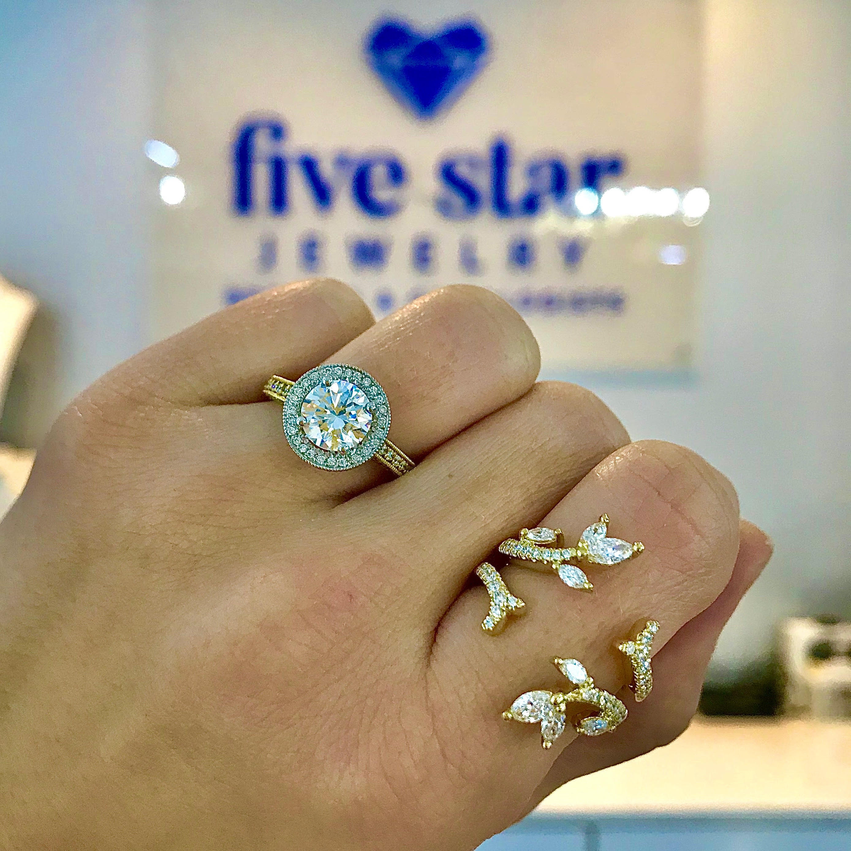 Fingerprint of a Natural Diamond