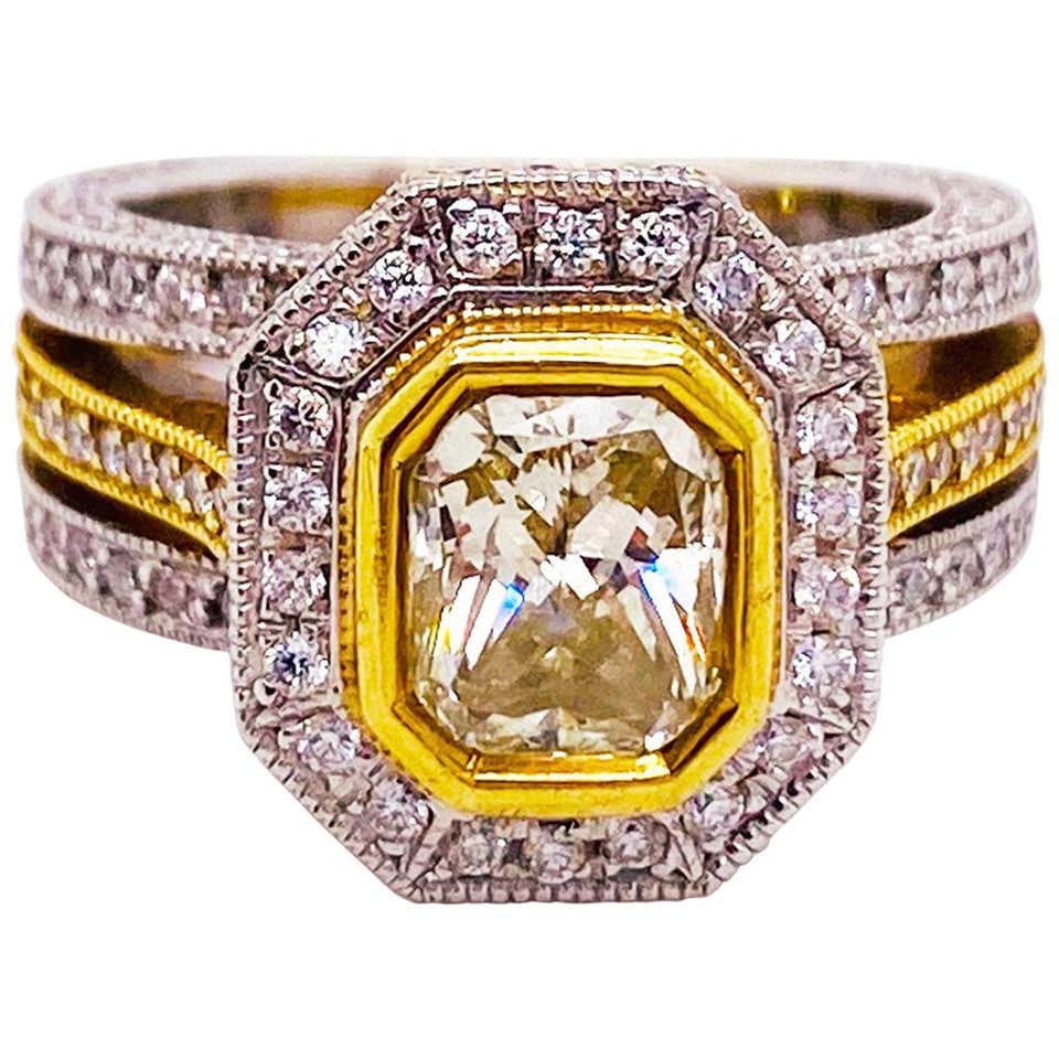 1.5 carat fancy yellow diamond Clearance