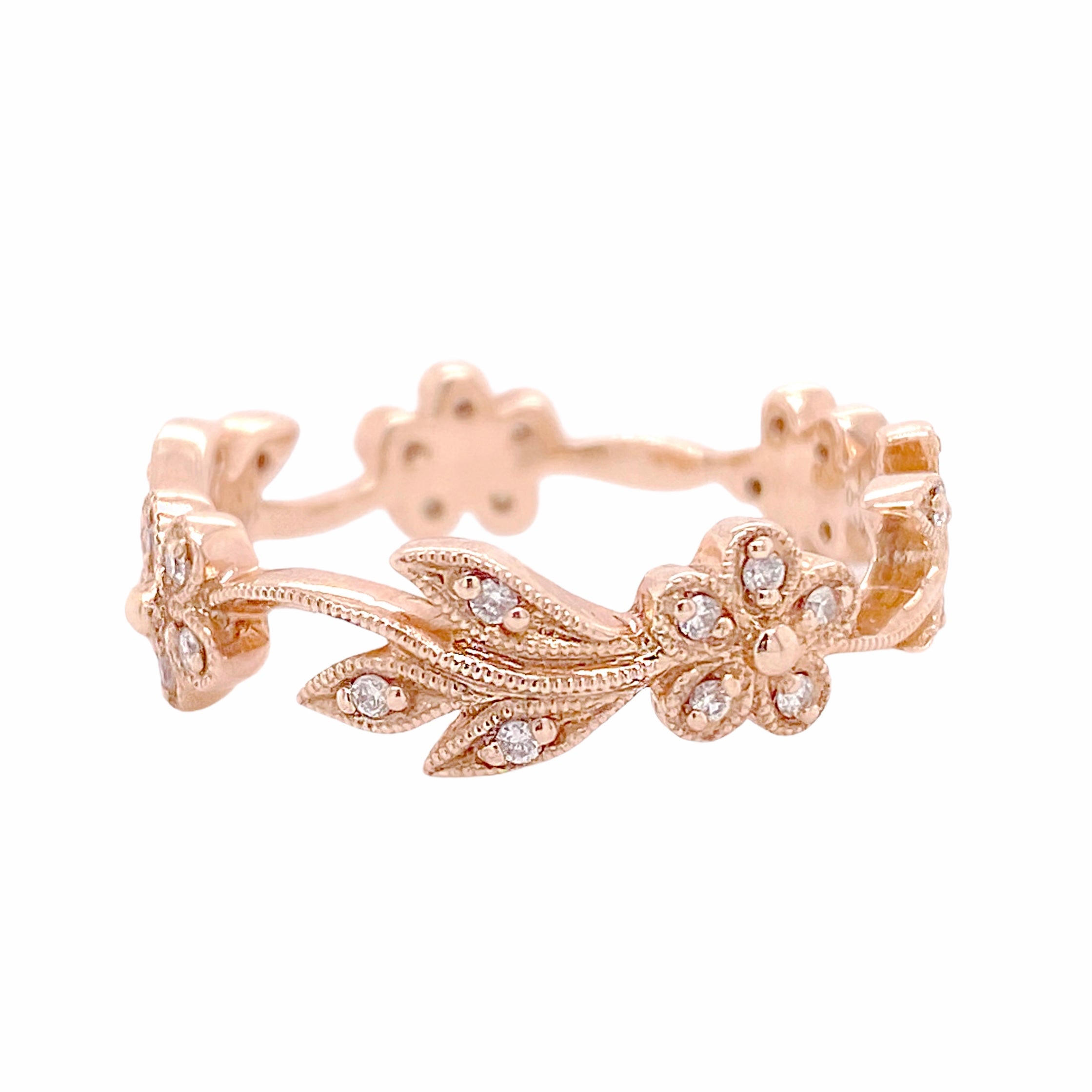 Diamond flower band fashion