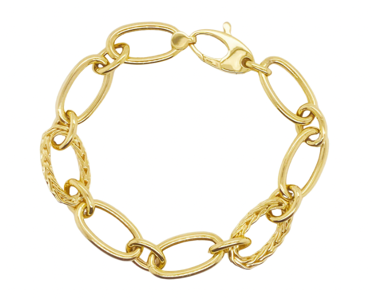 Wheat 2025 link bracelet
