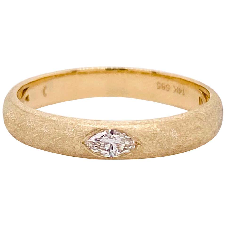 Marquise Diamond Satin Band