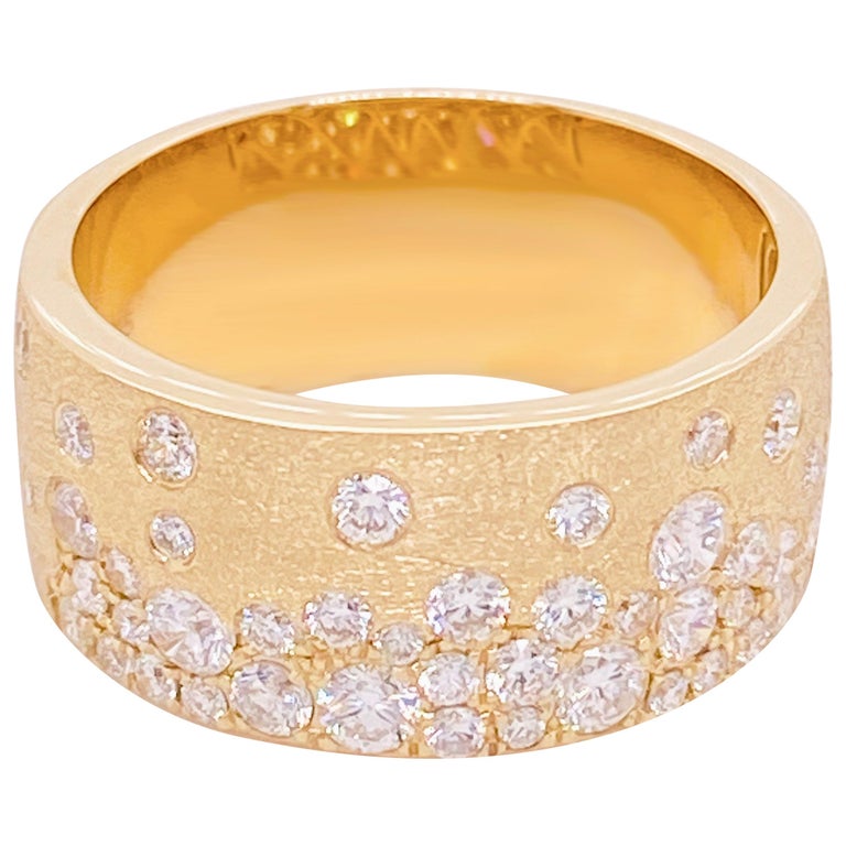 Diamond Galaxy Confetti Wide Band