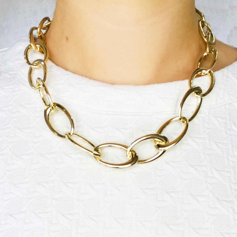 Syna 18K Large Link Chain, 30