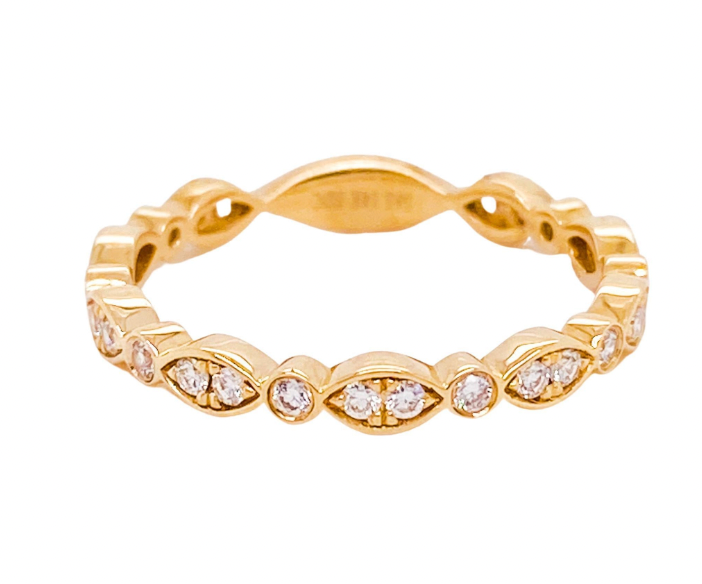 Diamond Stackable Ring – Five Star Jewelry Brokers